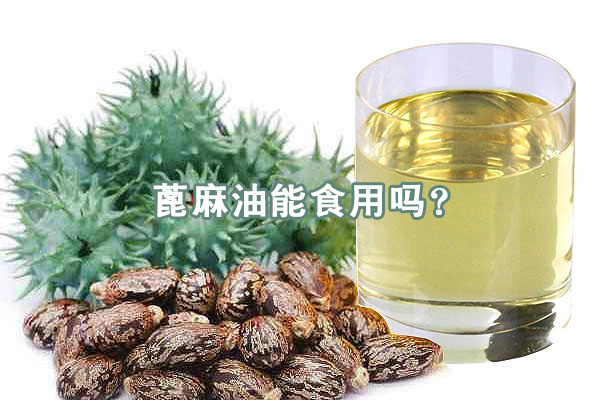 蓖麻油能食用嗎？
